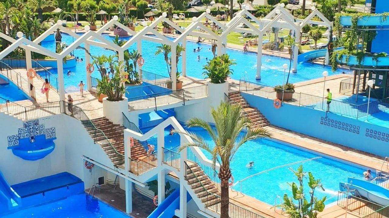 VIVE BENALMÁDENA Apartamento BENAL BEACH 535, Vistas al Mar, Parque Acuático Familiar Exterior foto